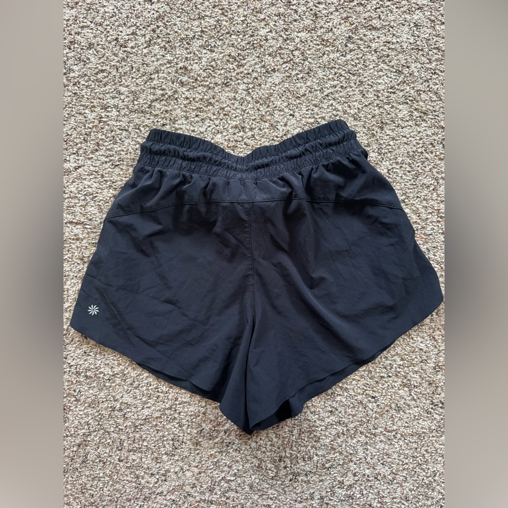Athleta Black Women's Performance Running Shorts